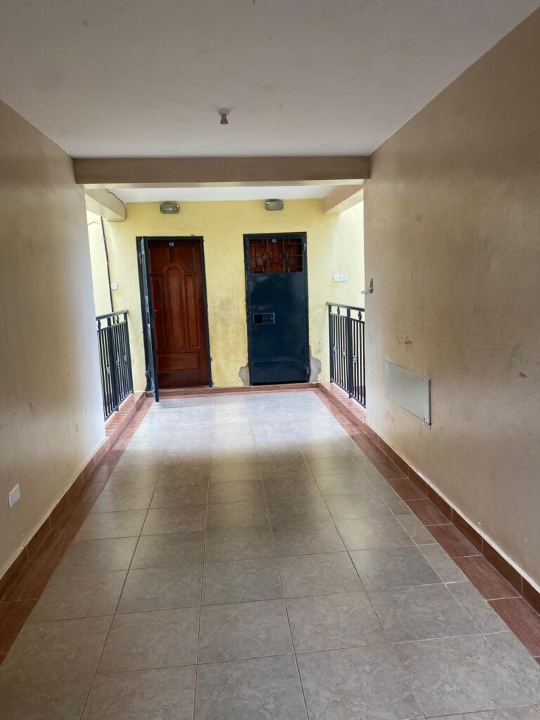 Apartment hallway in 3 bedroom apartment for sale on Mombasa Road Nairobi