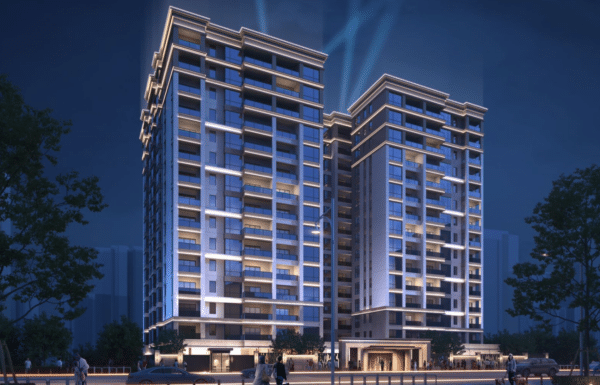 Exterior of Riverside One apartments on Riverside Drive Nairobi