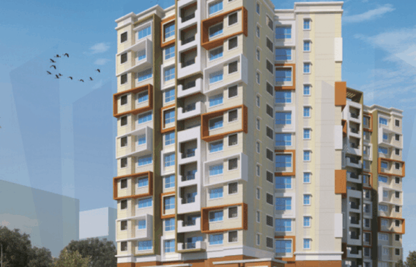 Architectural rendering of the multi-story Apollo Suites building facade along Mandera Road in Kileleshwa, Nairobi.